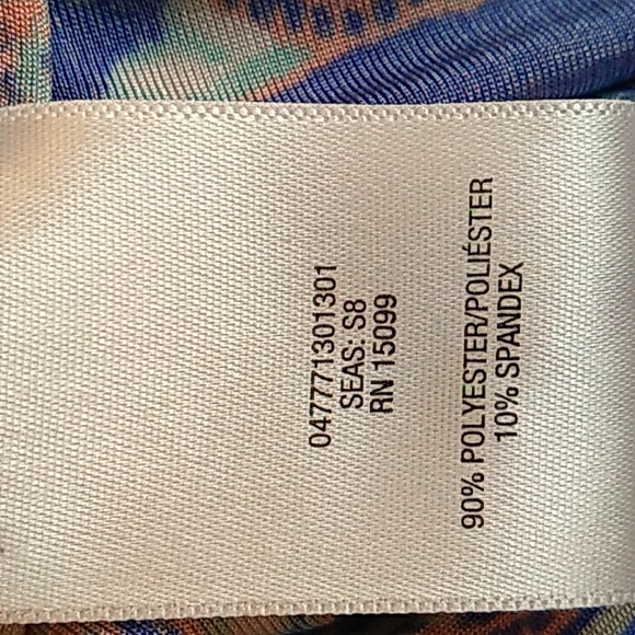 Jaclyn Smith Size XL Multicolor Paisley Prints - Picture 3 of 9